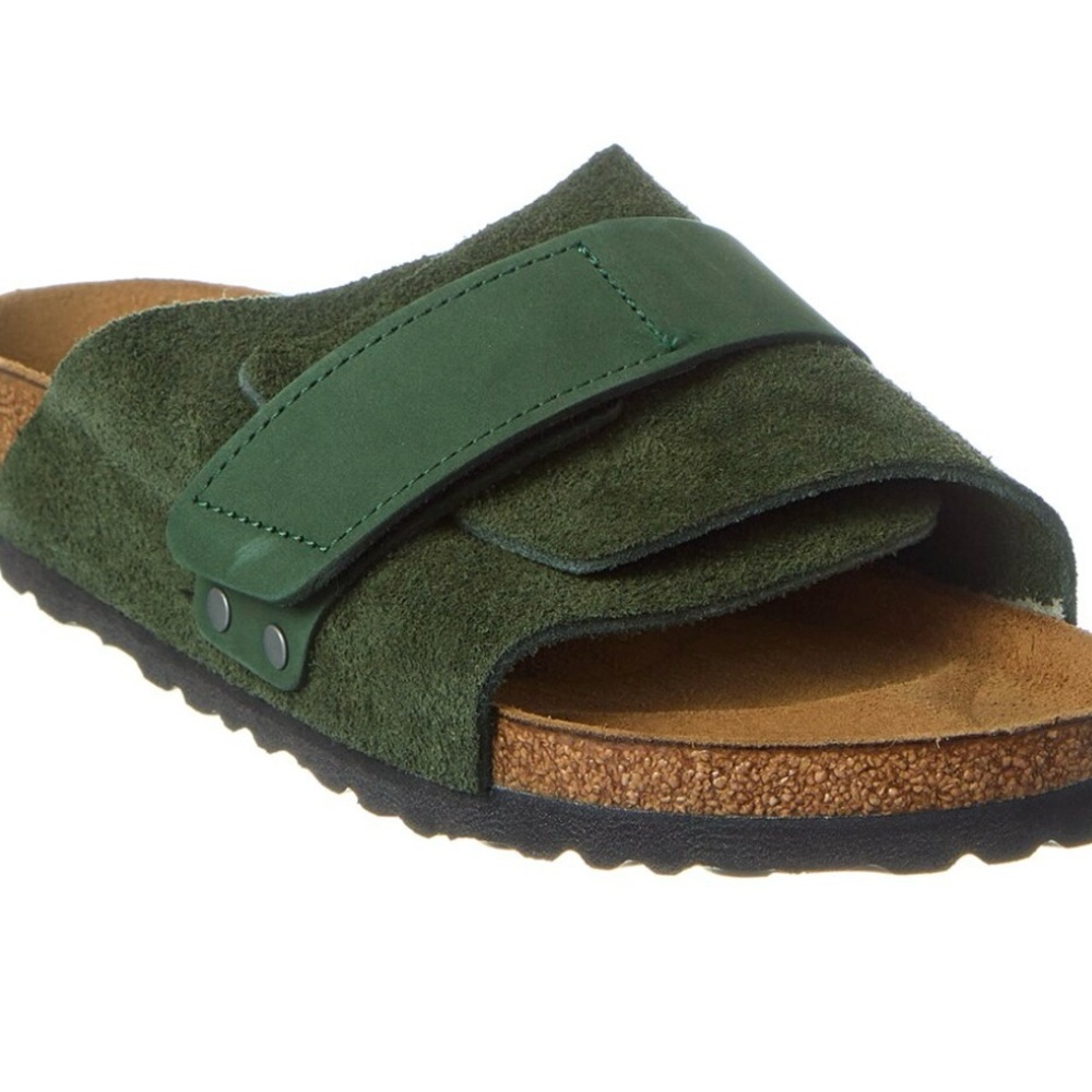 Birkenstock Kyoto Mountain View Green Sandal NWOB